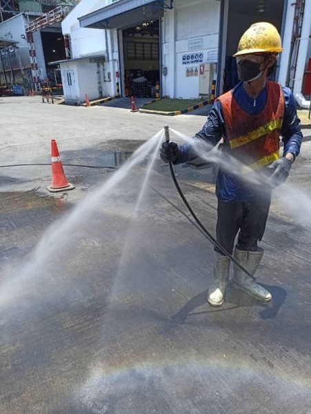 แก้ไขท่อตันด้วยระบบJetCleaning